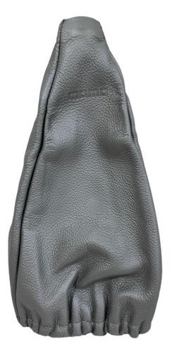 Forro De Cuero Para Palanca De Cambios Momo Elegance Silver