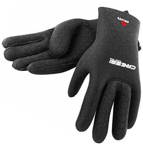 Cressi High Stretch Gloves, Negro, 5 Mm, L