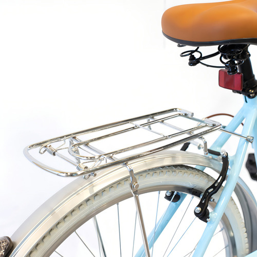 Bicicleta De Paseo R26 Randers BKE-726 Shimano Celeste Aluminio