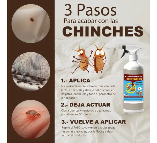 Veneno Mata Chinches De Cama Colchon Liquido Polvo Efectivo