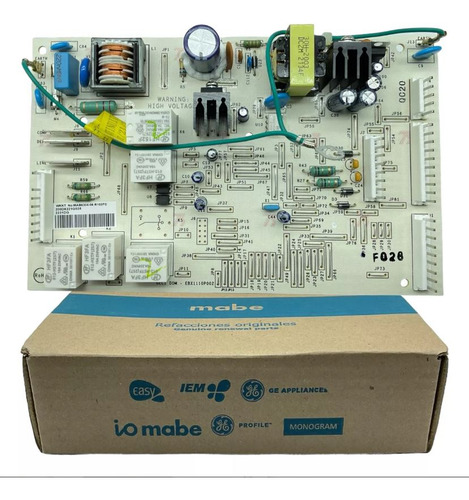 Tarjeta Control Principal Refrigerador Mabe Ge 200d6221g010