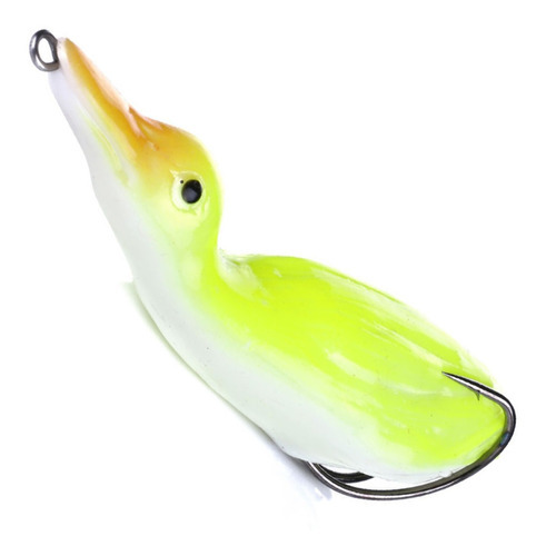 Isca Artificial Pato Duck Traíras Bass Traírão 10.5cm 18.5gr Cor Amarelo