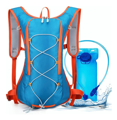 Mochila Hidratación Ciclismo Campismo Hiking+bolsa De Agua2l