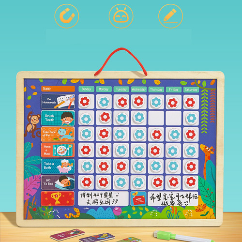 Tabla De Recompensas Para Niños: Tareas Que Se Borran Repeti