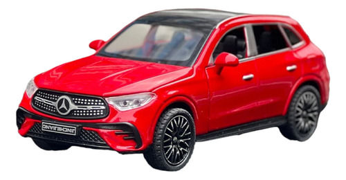 Mercedes-benz Glc Suv Rojo (luces Y Sonido) 1/32