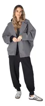 Comprar Tapado Corto De Paño Chaqueta Oversize Saco Invierno Mujer