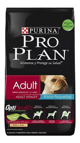 Croqueta Alimento Perro Adulto Raza Pequeña Pro Plan 3.5kg 