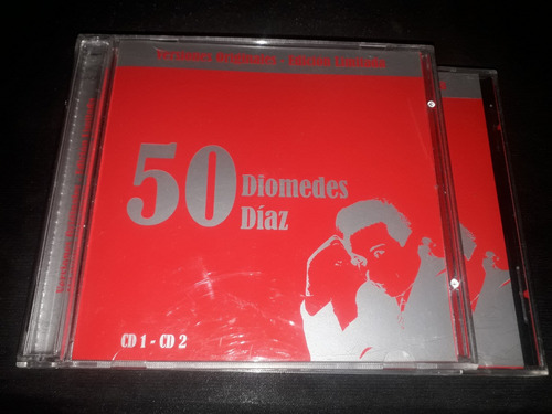 50 Diomedes Dias Versiones Originales  V 2 / X3 Cd Vallenato