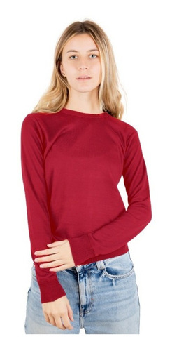 Sweater Mujer Importado Cuello Redondo Premium Importado