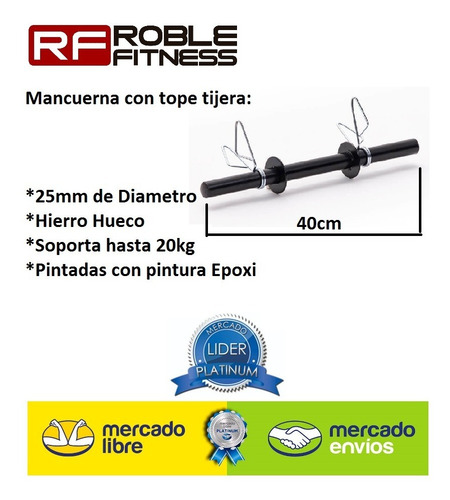 Kit Pack Pesas Discos Mancuernas + 20 Kg En Discos 5 Y 2.5