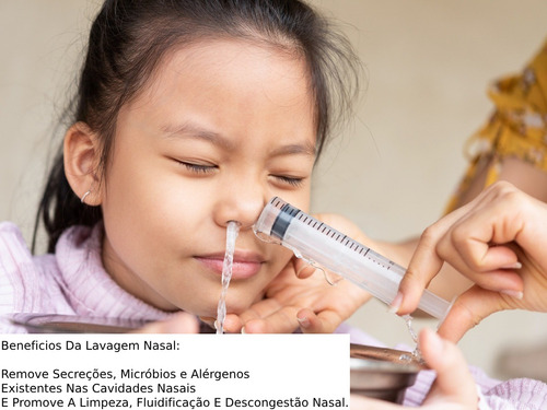 Soro Fisiológico Solução 0,9% Para Lavagem Nasal E Limpeza