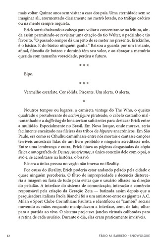 Snowglobe, de Barreto, Fábio M.. Editorial Avec Editora e Comércio de Livros Ltda., capa mole em português, 2021