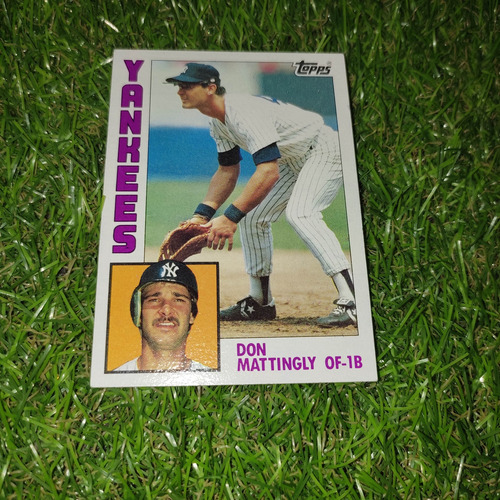 Cv Don Mattingly Rookie Card 1984 Topps Rc Yankees New York 