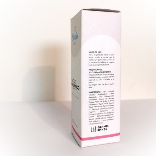 Acido Hialuronico Uso Cosmetico Suero Facial + B3 B5 30 Ml