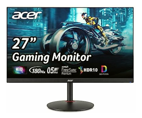 Acer Monitor Gamer Nitro Xv1 27  Wqhd (2560 X 1440) Panel