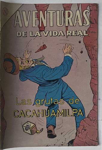 Cacahuamilpa,  Aventuras De La Vida Real, Nº 100, 1964, Cf3