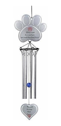 Carillon De Viento Conmemorativo Para Mascotas Bjb Personal