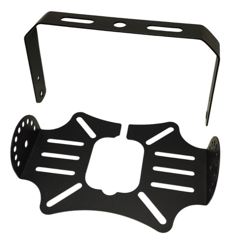 Soporte Colgante Galponero Highbay 100w / 150w / 200w Trefi Estructura Negro