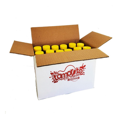 Caja Con 12 Botellas De 290 Gr De Tamarito. Chamoy Tamarindo