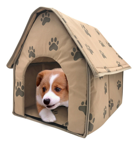 Casa Plegable For Perros En Forma De H, Cama For Mascotas