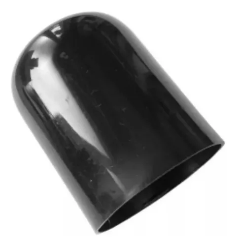 Pack 6 Bobacha Capuchon Pvc Para Portalamparas Negro