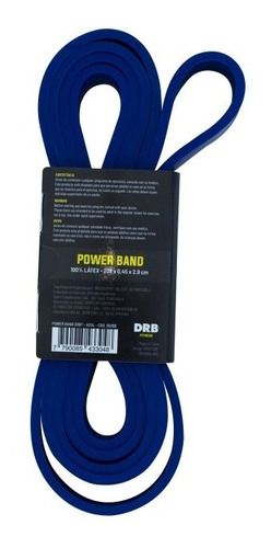 Banda Resistencia Látex Power Band Hard Drb Fitness Pilates