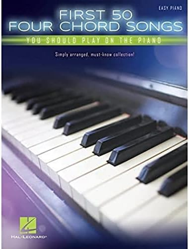 Libro:  First 50 4-chord Songs You Should Play On The Piano