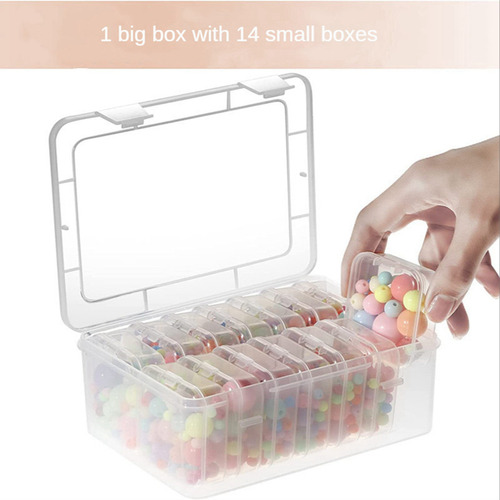 Juego De 2 Cajas De Almacenamiento Pequeñas Con Tapa, Caja P
