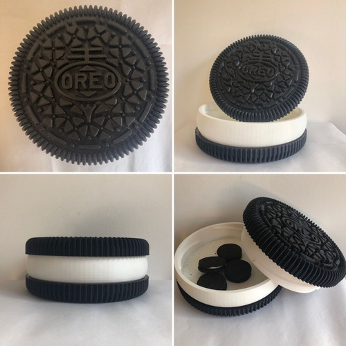 Imagen 2 de 4 de Recipiente Galletitas Oreo - Caja Oreo