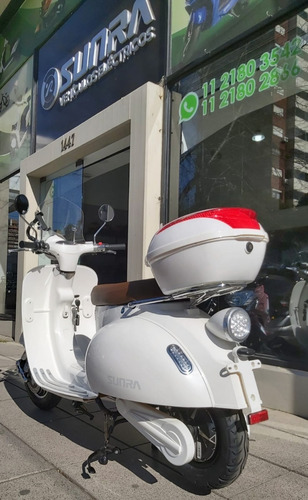 Imagen 7 de 25 de New Vespa Sunra Moto Okm Batería De Litio V