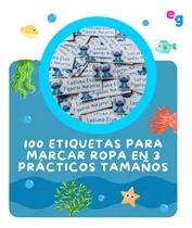 Comprar 104 Etiquetas Ropa Personalizadas Incluye 3 Tamaños