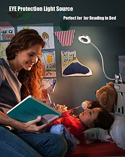Luz De Lectura Led, Lámpara Ajustable Para Cabecero De Cama,