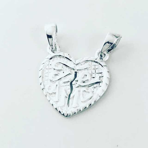 Dije Corazón Te Amo En Plata 925 Para Compartir Inspira