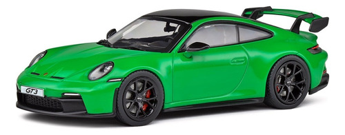 Miniatura Porsche 911 992 Gt3 - 2021 Verde 1:43 Solido