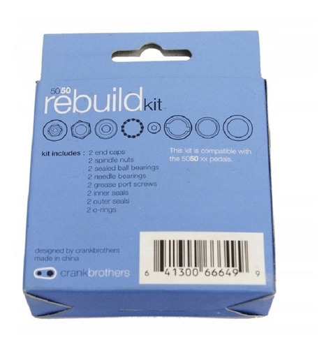 Kit De Reparo Para Pedal Crankbrothers Rebuildkit 50/50