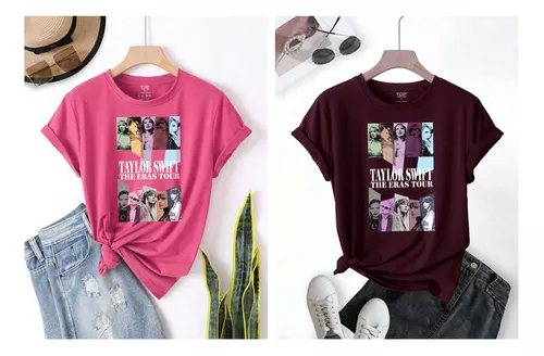  Taylors Swifts The Erass Tour Camisas Taylor-Swift Camiseta de  concierto Camisetas de algodón para mujer Camiseta de manga corta : Ropa,  Zapatos y Joyería