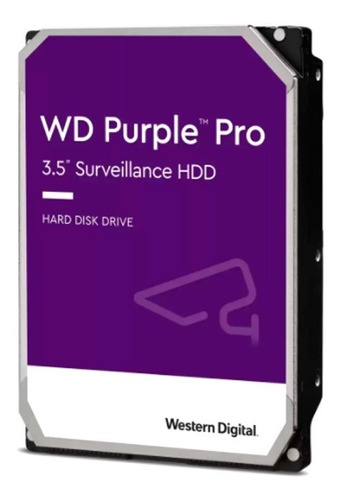 Disco Duro 3.5 12tb Western Digital Surveillance Purple Pro