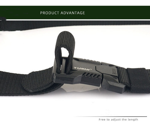Cinturon Tactico Militar Uso Rudo Ajustable Nylon B