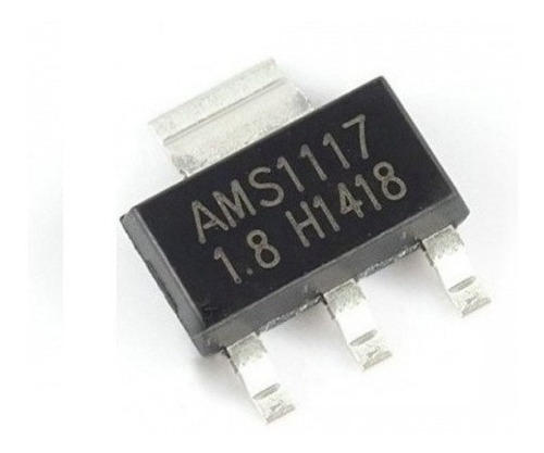 Ams1117-5 Regulador Low Drop Out 5v 0.8a Smd X 5 Un