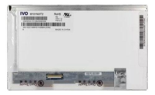 Display Pantalla 10,1 Led Para Netbook Modelos G3 G4 X355 Genérica