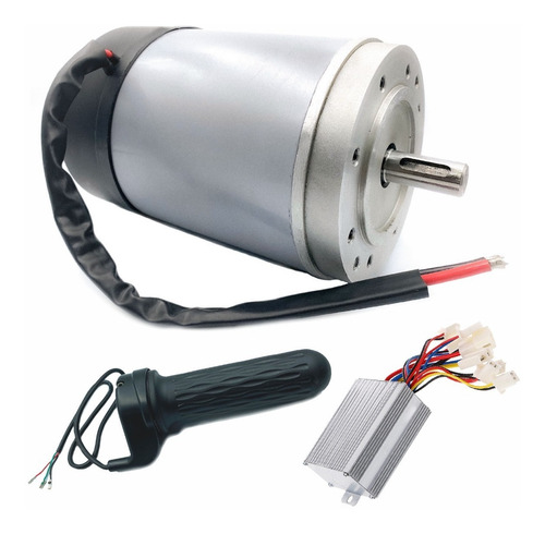 Motor Dc 12v 500w Módulo Controlador Acelerador De Punho Mercado Livre