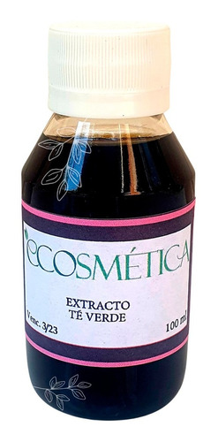 Extracto Glicolico De Te Verde Frasco 100ml Ecosmetica