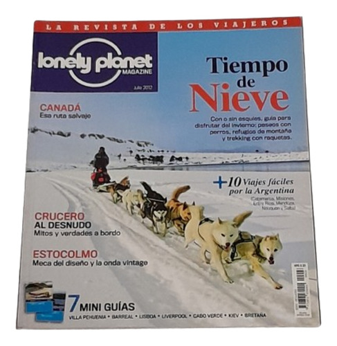 Lonely Planet La Revista De Lo Viajeros Pehuenia Lisboa Kiev