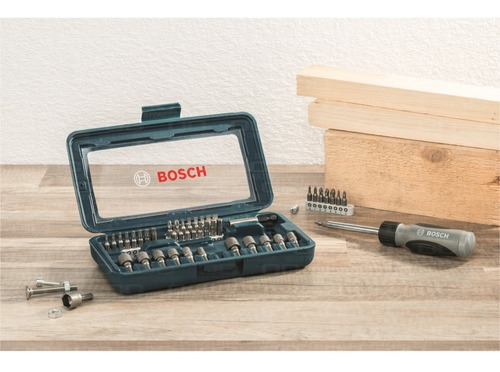 Imagen 4 de 7 de Juego Set Kit Bosch Prof 46p Accesorios Puntas Tub + Regalo