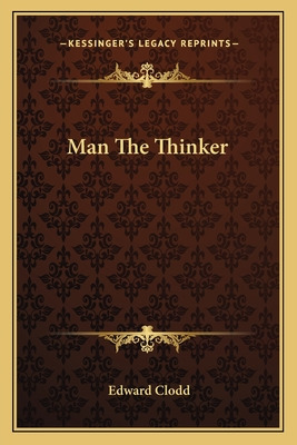 Libro Man The Thinker - Clodd, Edward