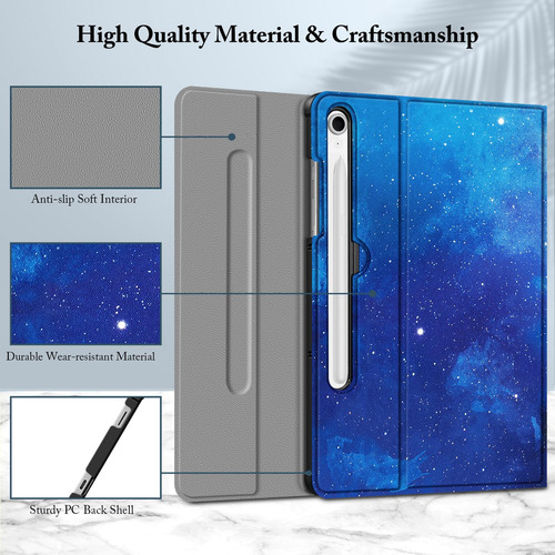 Keyboard Case Fintie For Samsung Galaxy Tab S10 Fe/s9 Fe 5g