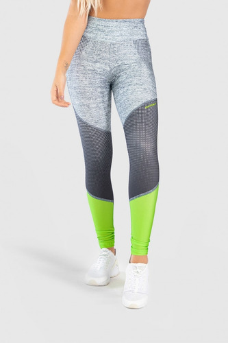Leggings Kaisan Brasil Fitness Neon Light Mujer Performance