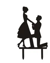 Comprar Cake Topper Adorno Torta - Pareja Casamiento Boda 11