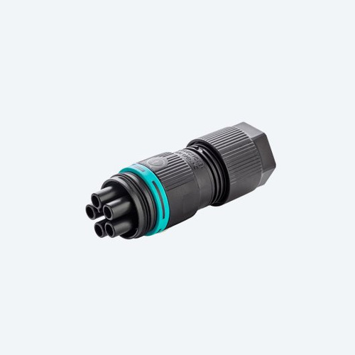 Mini Conector Techno Soquete 5p Parafuso - Thb.387.b5al
