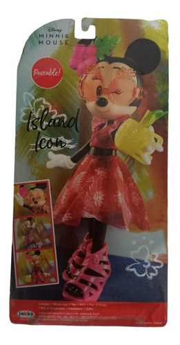 Disney Muñeca Minnie Mouse Island Icon Poseable